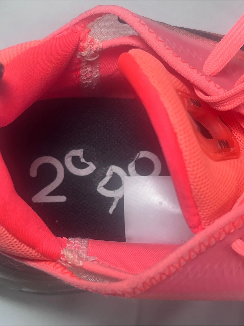 Nike Air Max 2090 Women's Neon Pink/Coral Athletic Sneakers